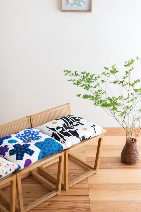 SOU・SOUKyoto Cushion(21 Count Plain Weave)/Basking in the Sun【※Delivery in 3 weeks】