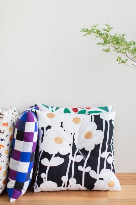 SOU・SOUの京座布団(8号帆布)/ひなたぼっこ【※お届けに約3週間】