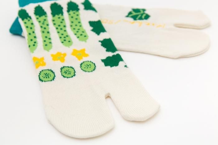 足袋下(踝丈)/きゅうり 鳥の子色(とりのこいろ) 【男・女性用】