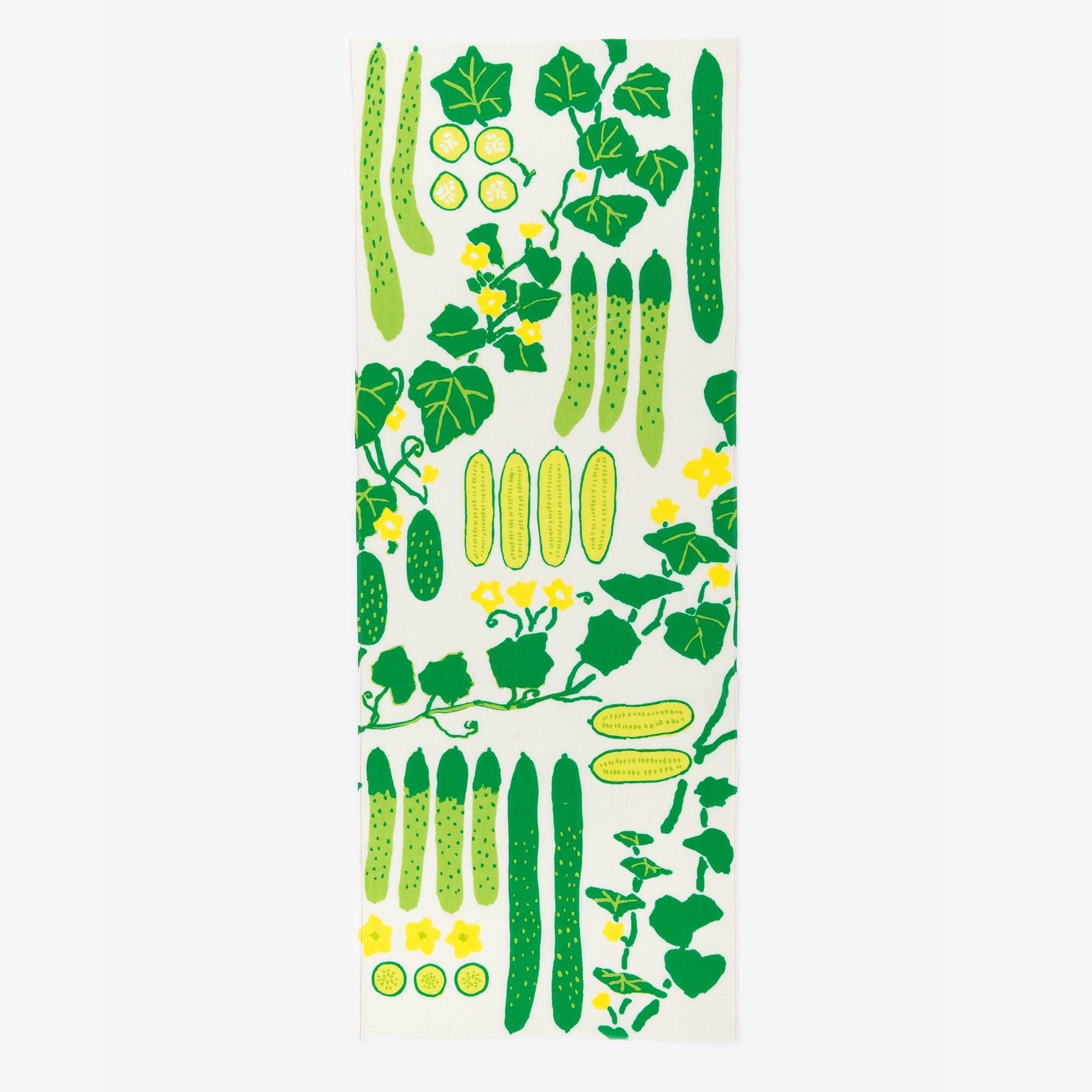 Isemomen Cotton Textile Handkerchief / Cucumber