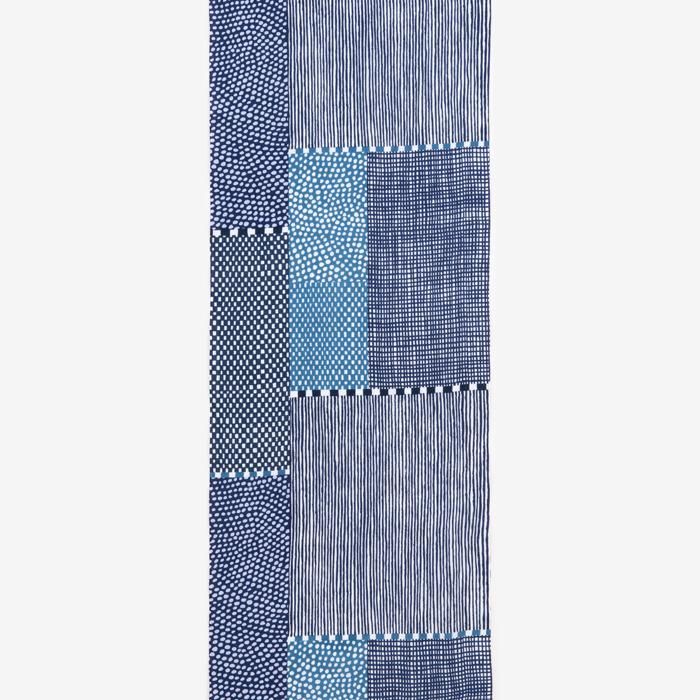 布料剪裁販售 (伊勢木棉 手巾)/點線 青和(Seiwa)<50厘米
