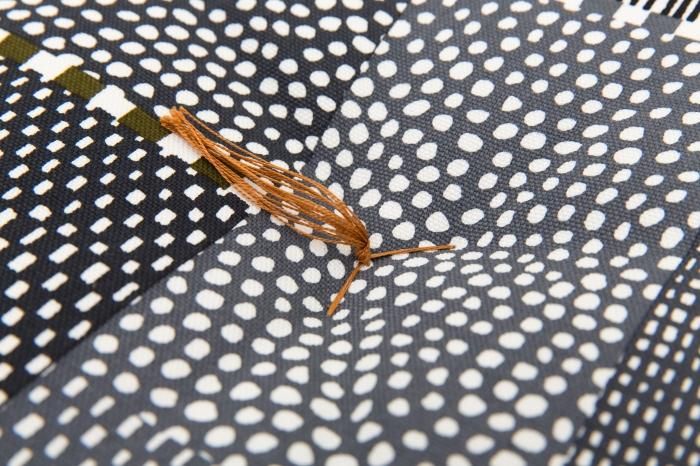 SOU・SOUの京座布団(8号帆布)/間がさね 墨色(まがさね すみいろ)【※お届けに約3週間】