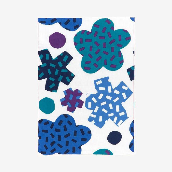 伊勢木棉圖案紋樣手巾(短版)/金平糖