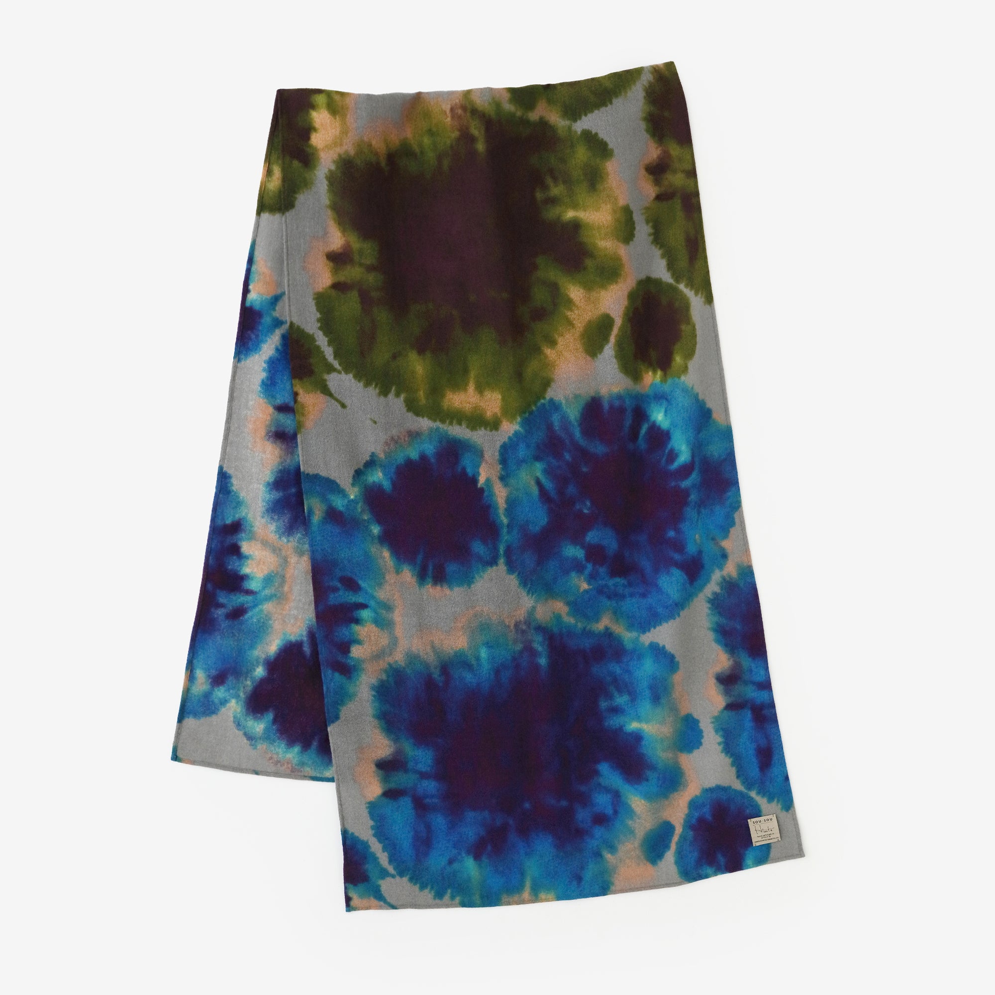 SOU・SOU×Hinata 二十重十四(はたえとおし)/孔雀青(くじゃくあお)