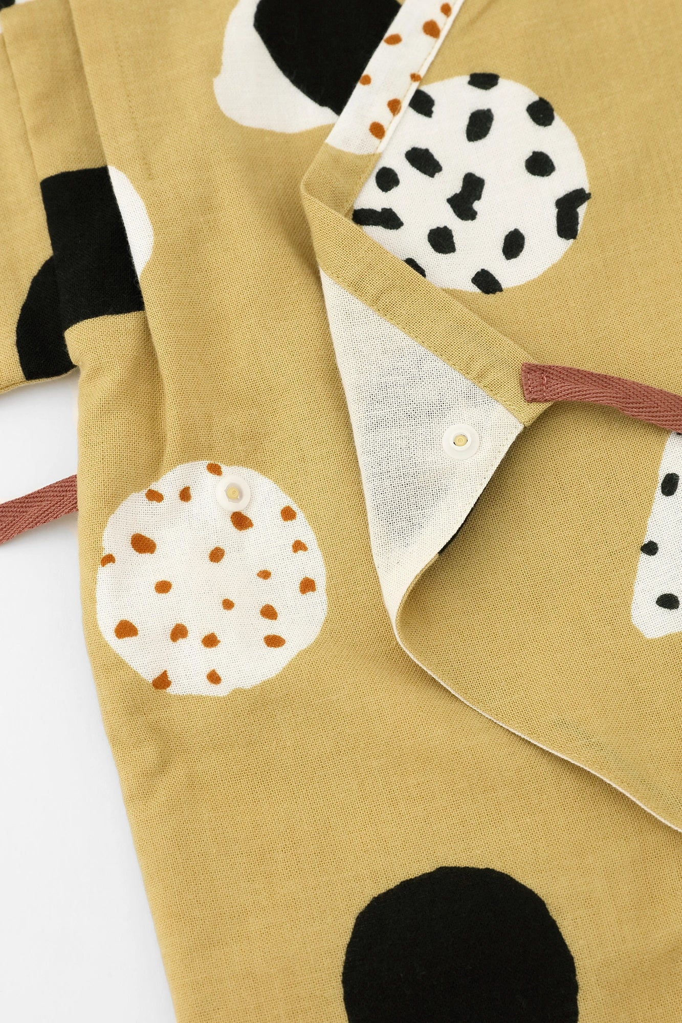 ●伊勢木棉 嬰兒包屁衣 附襯裡/ 飯糰