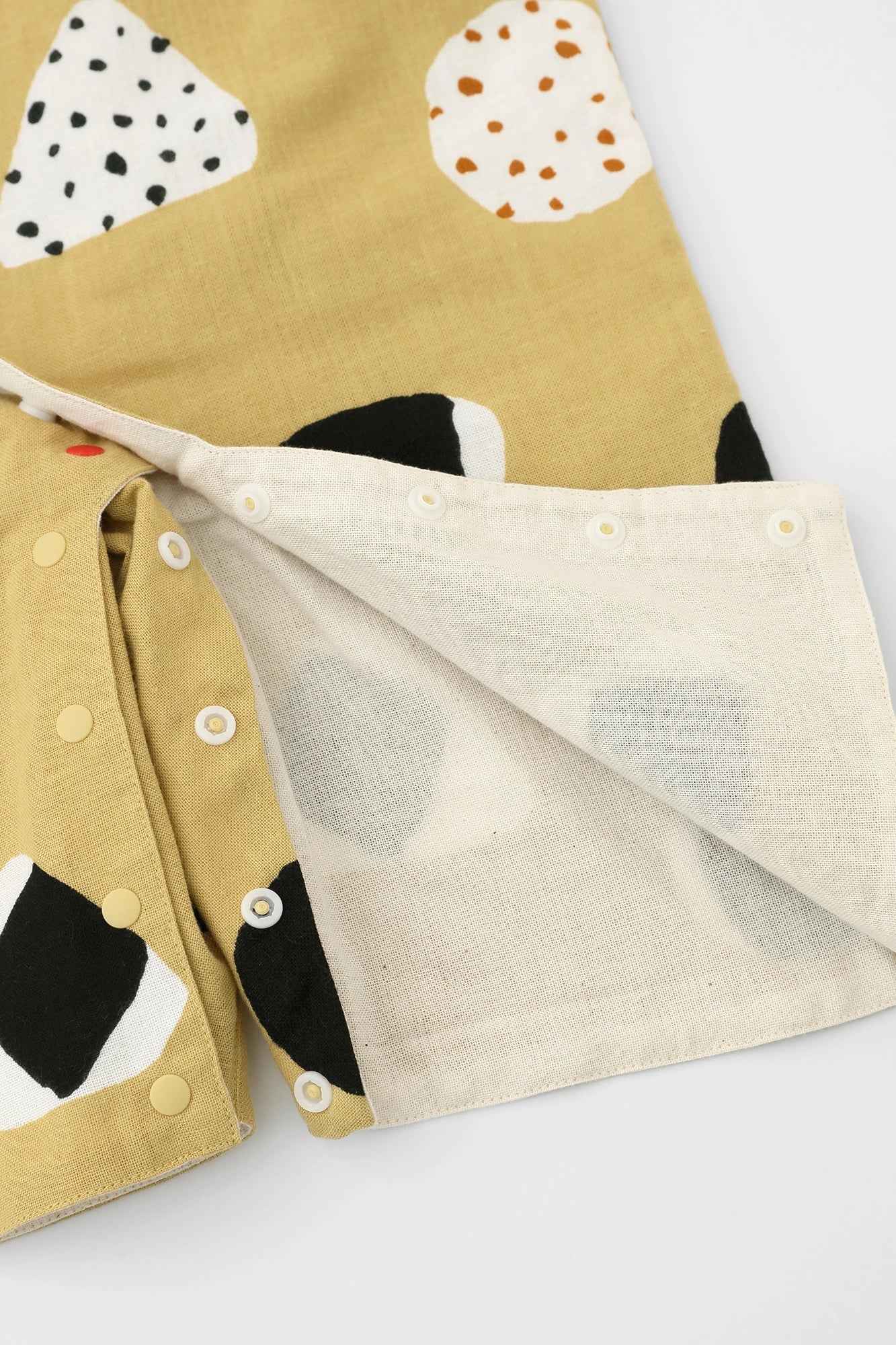 ●伊勢木棉 嬰兒包屁衣 附襯裡/ 飯糰