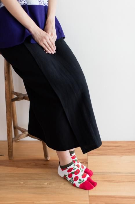 Tabi Socks(Low-cut)/Tomato Red【Men・Women】