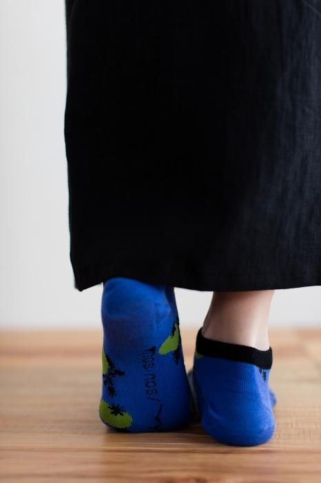 足袋下(踝丈)/トマト 濡羽色(ぬればいろ) 【男・女性用】