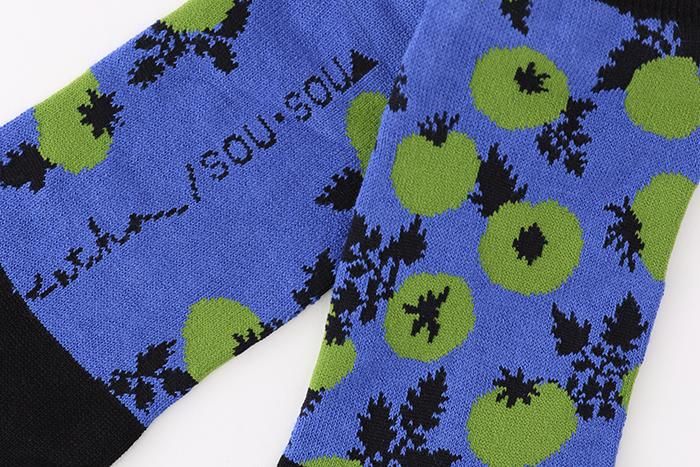 足袋下(踝丈)/トマト 濡羽色(ぬればいろ) 【男・女性用】