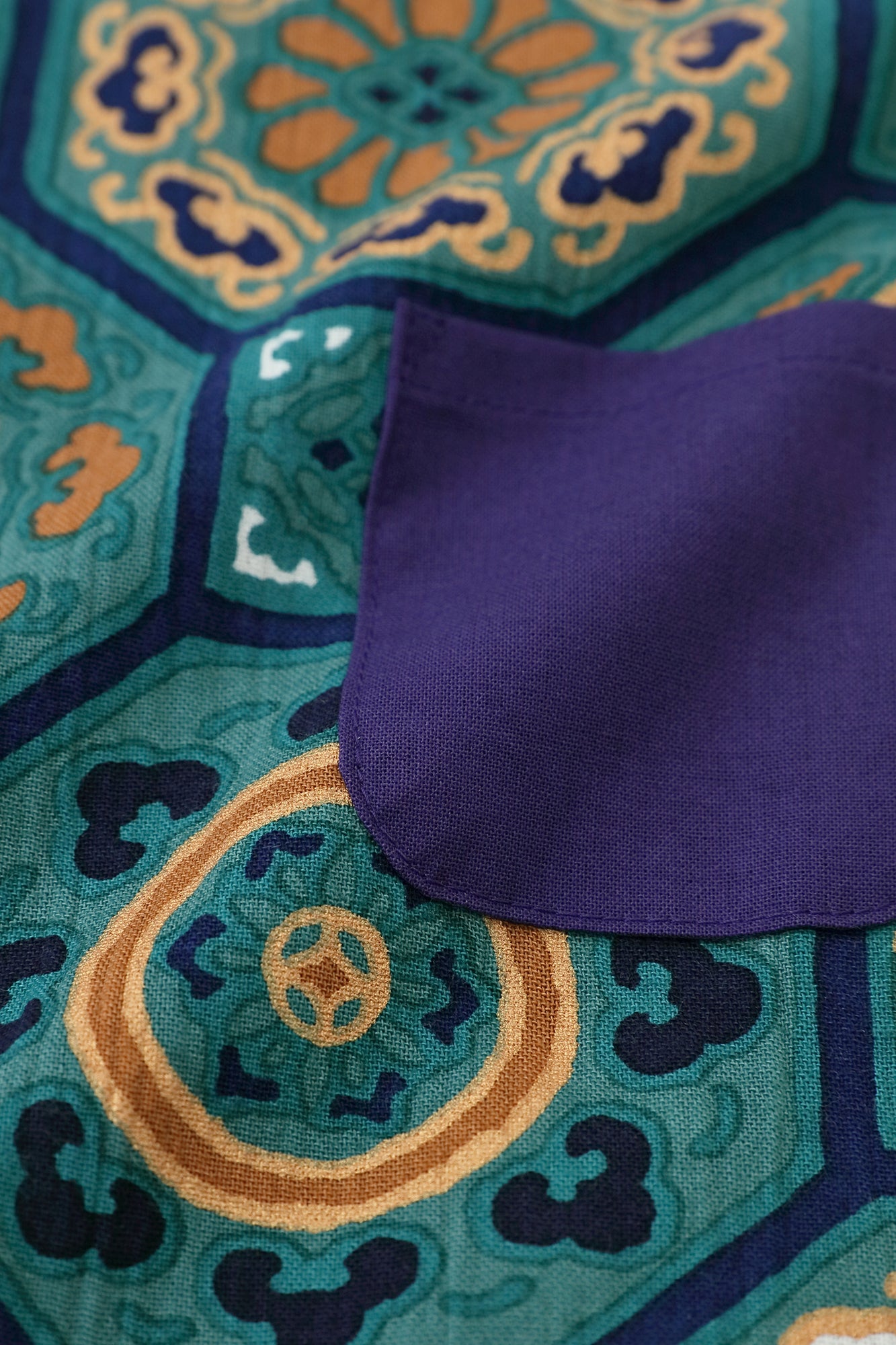 ●Takashima Chijimi 20/20 Ärmel sind eng/Karei Ao Midori Farbe