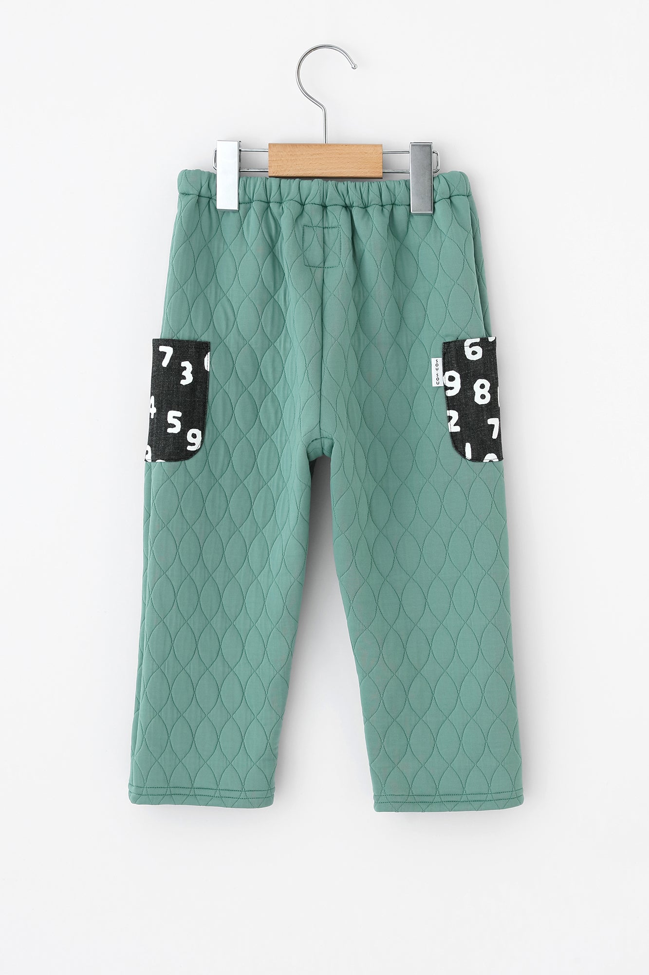 ●被子 童裝長褲 三袋/綠色