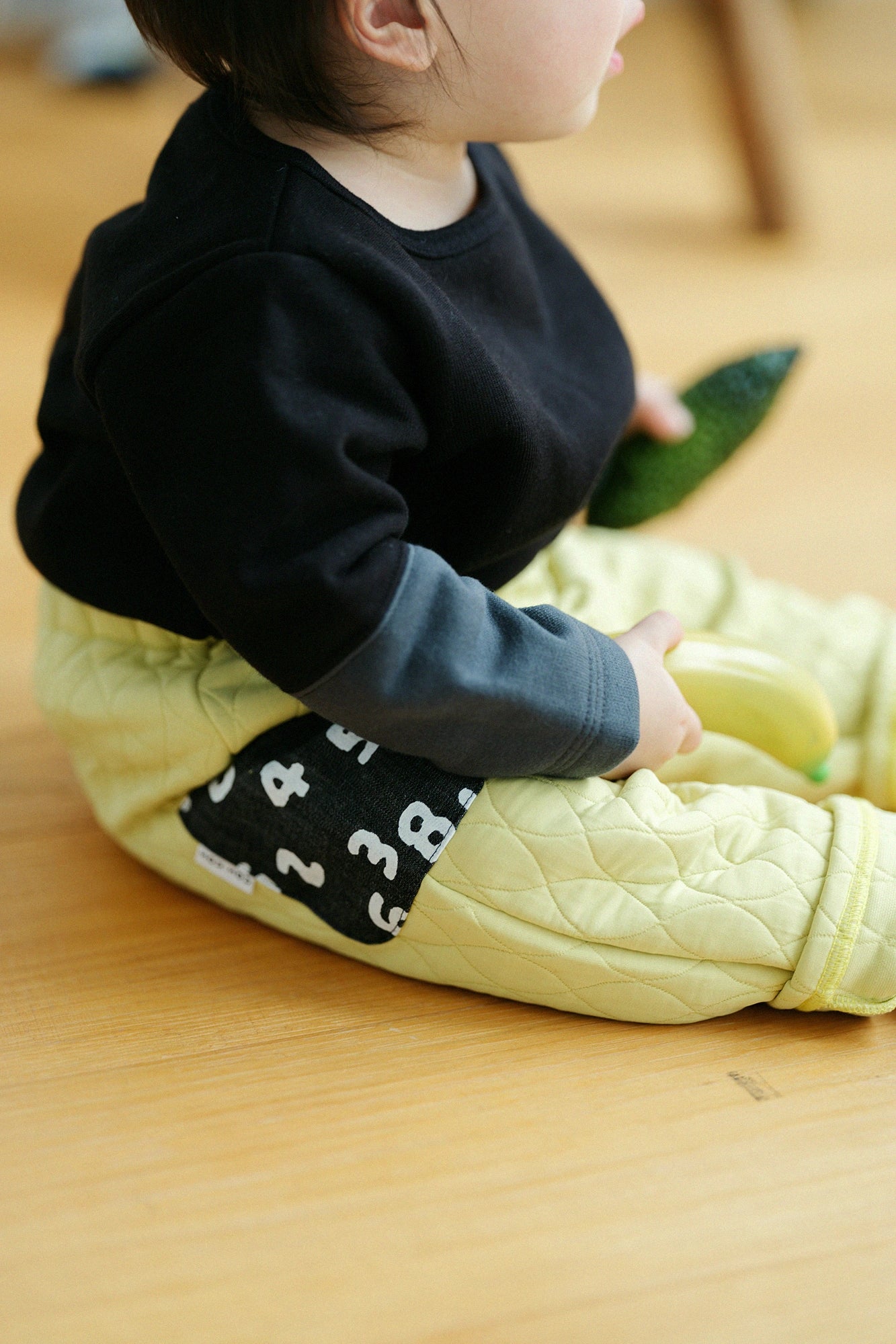 ●被子 童裝長褲 三袋黄色/黄色