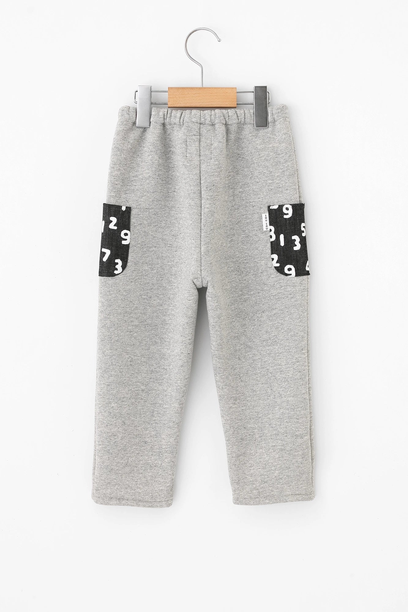 ●內起絨 三袋童裝長褲 /灰色