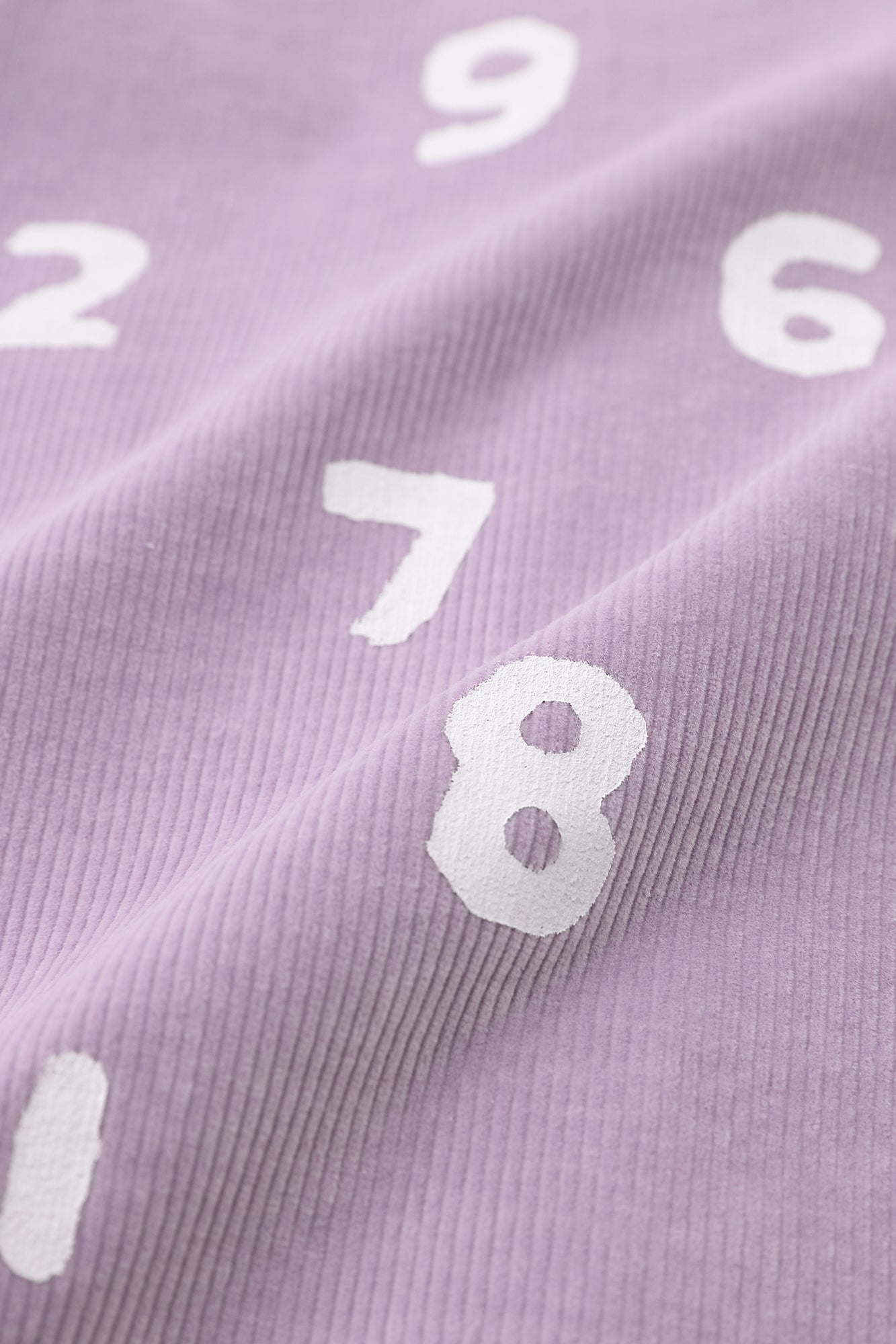 ●燈芯絨 圓弧袖貫頭衣/搜搜 淺紫色