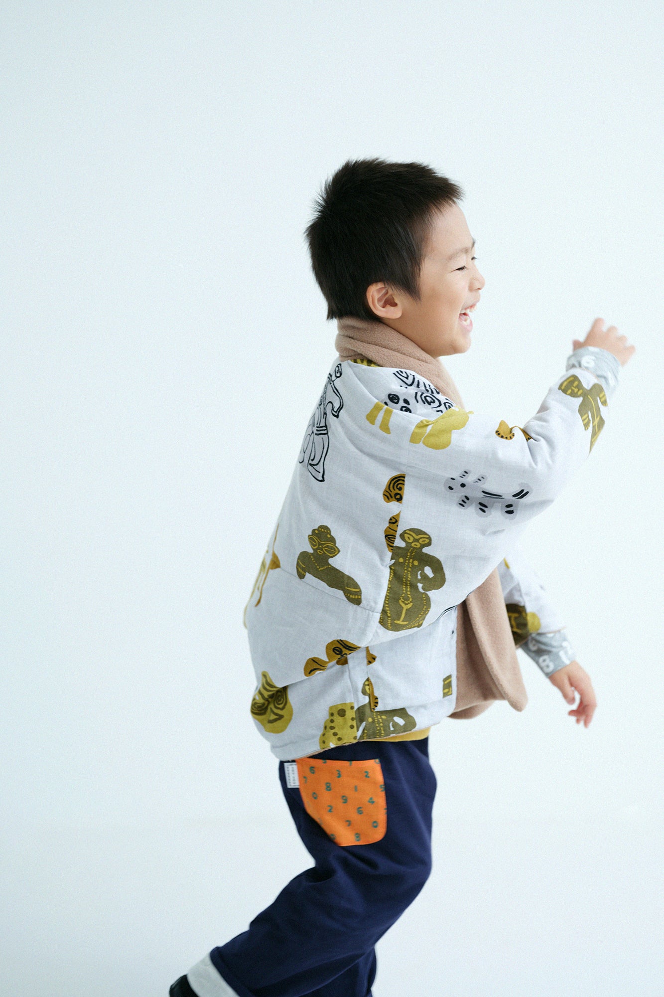 ●Manches polaires pour enfants/Usucha x Dogu