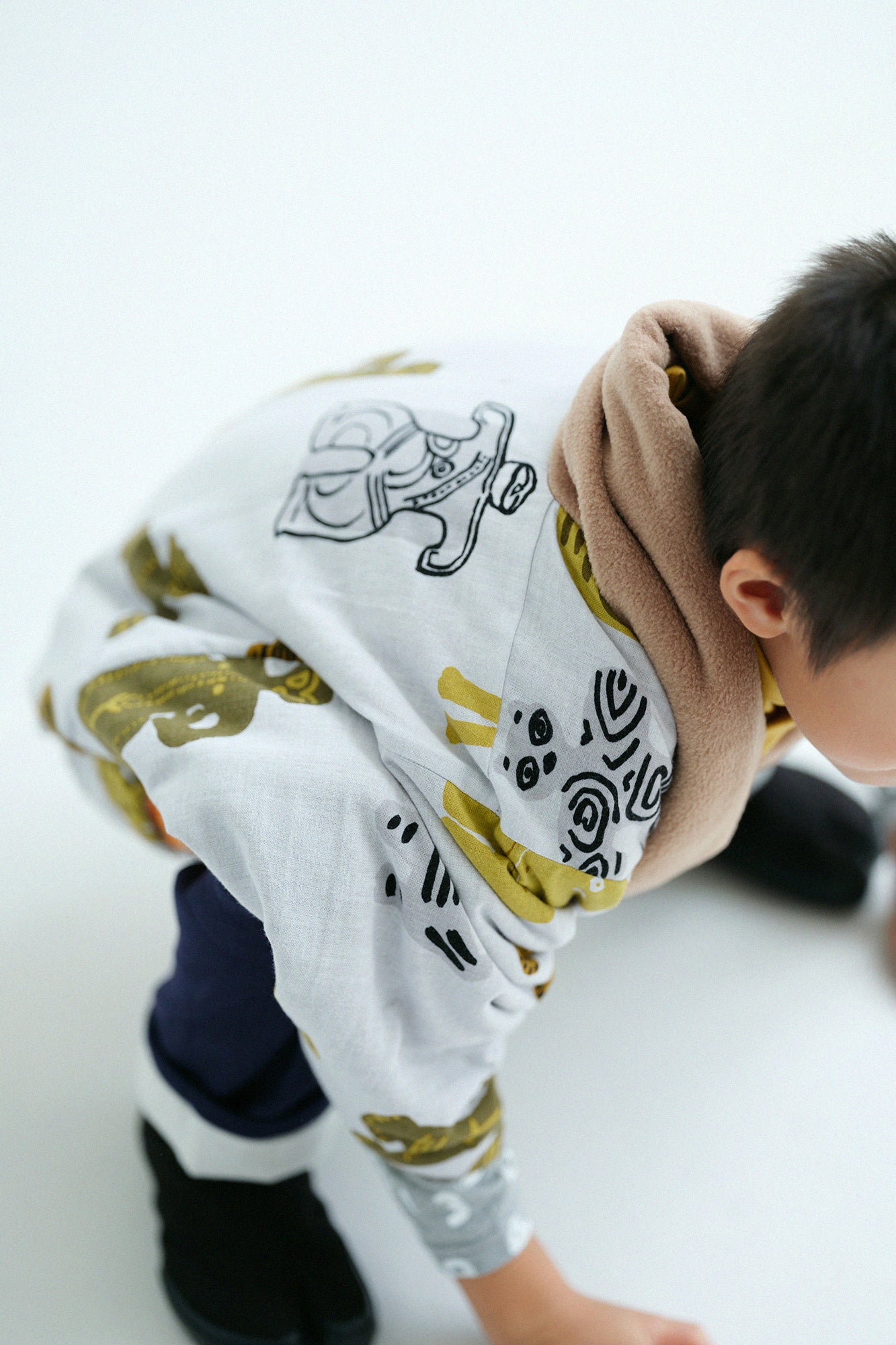 ●Manches polaires pour enfants/Usucha x Dogu