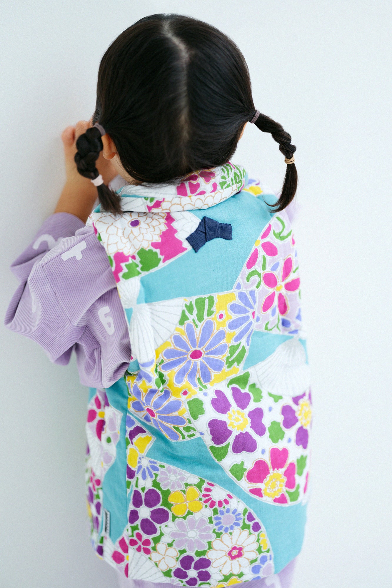 ●伊勢木棉 方領背心 背御守/扇子