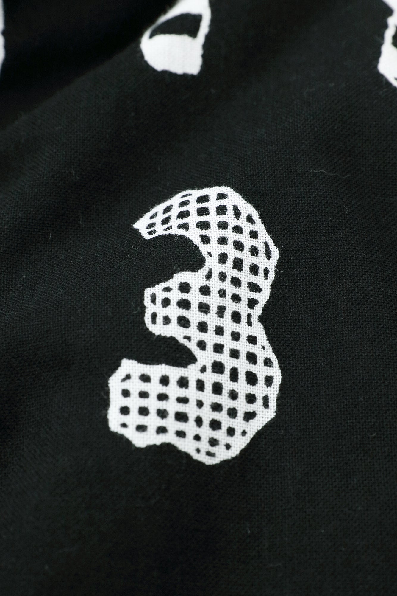 ●伊勢木棉 夾棉 小背心 / 點線 青和