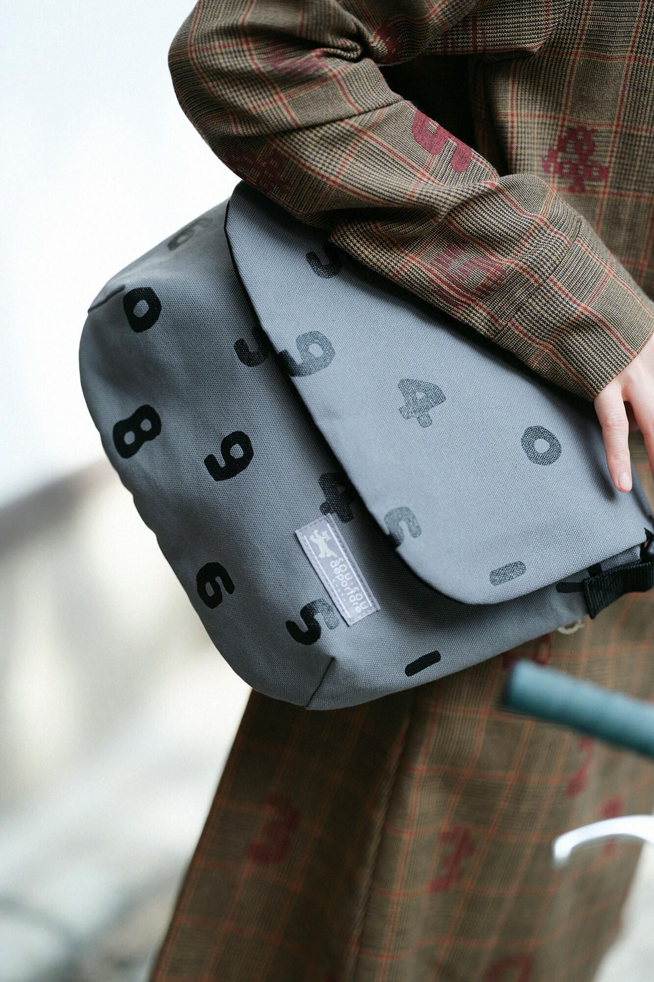 BIKE ショルダー/SO-SU-U 中 鉛色(なまりいろ)