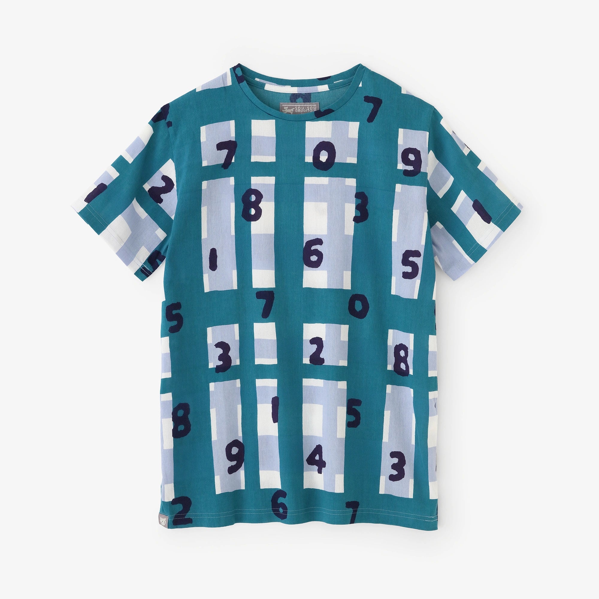 6月30日頃発送予定】高島縮 40/40 半袖Tシャツ／SO-SU-U