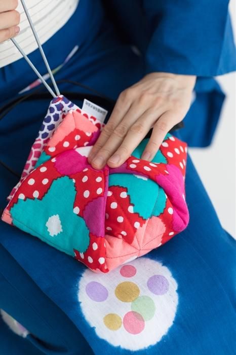 カメラ風呂敷/菊づくし×おおいぬのふぐり