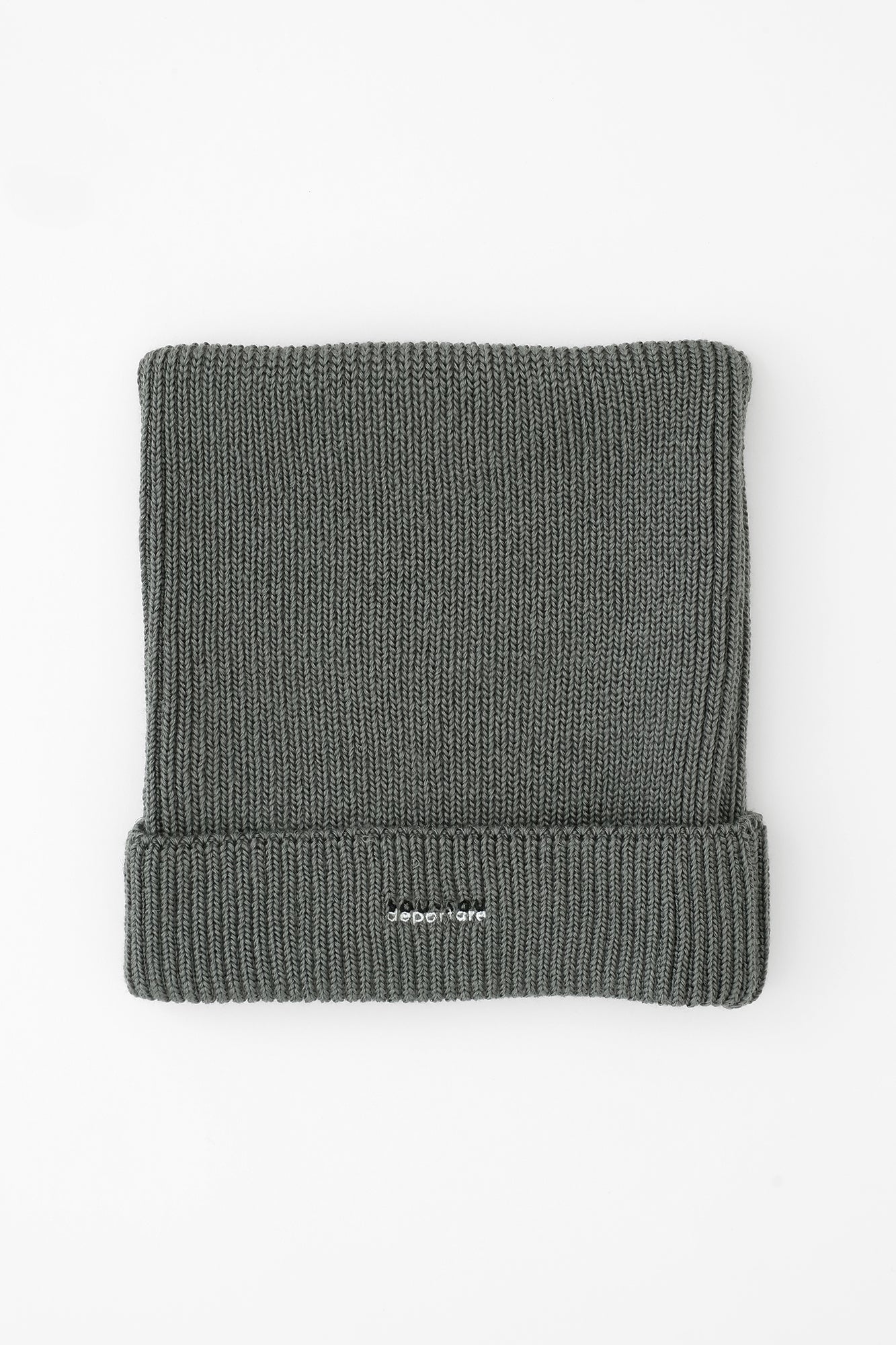 depo Nyan Ribbed Knit Hat/MiddleGrey