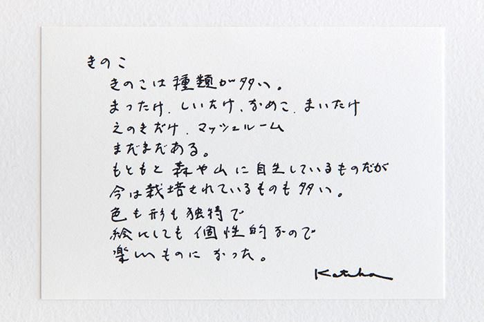 伊勢木綿 textile手ぬぐい/きのこ