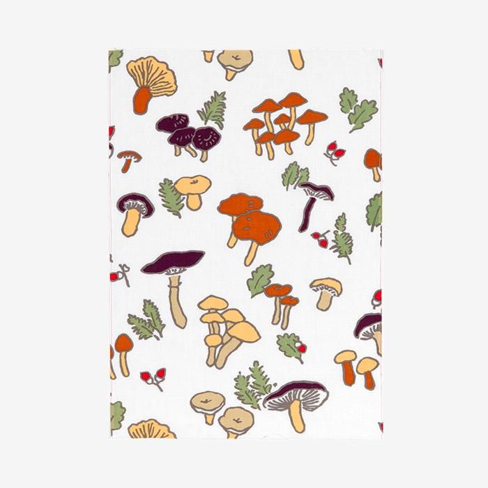 Ise Momen textile tenugui (longueur hime)/champignon