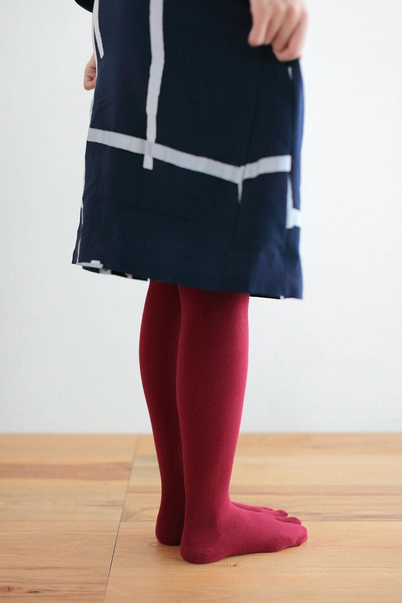 스타킹 타비/빨강색