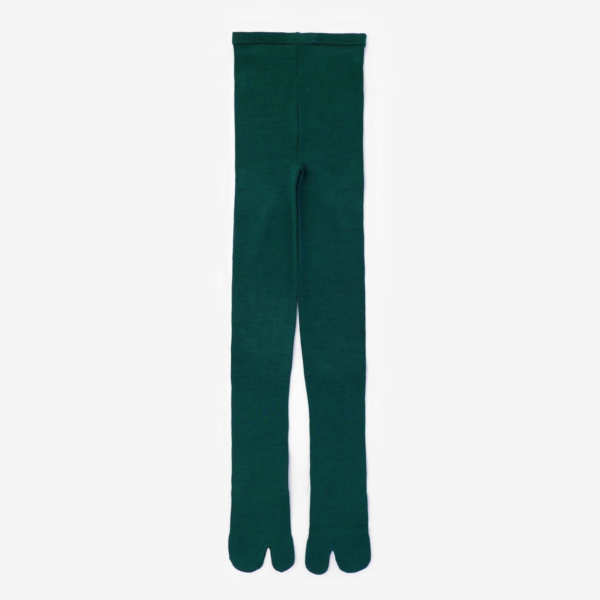 Tabi Tights/Bluish Green