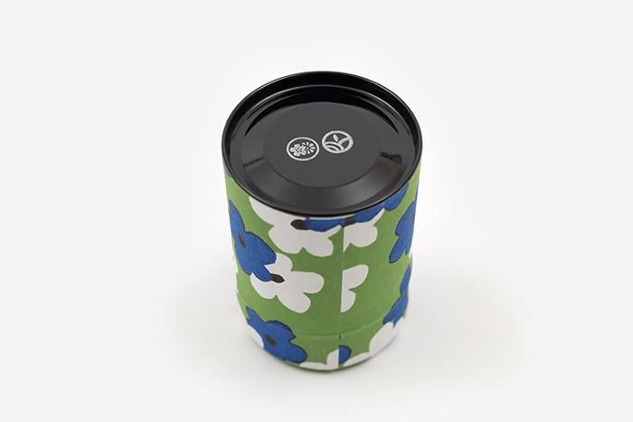 耐熱ガラス急須&茶缶セット/花がさね