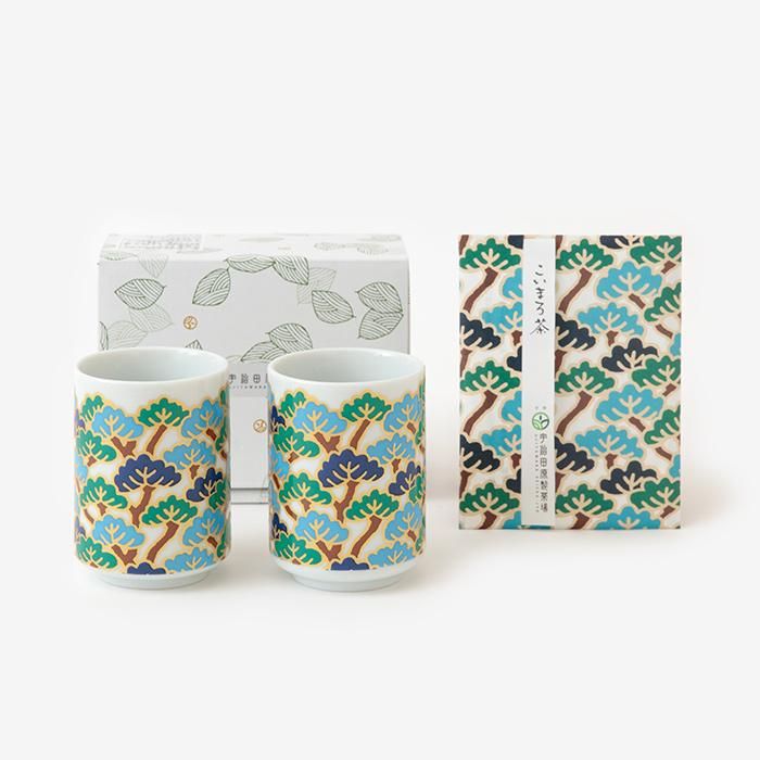 茶杯套組/松之態