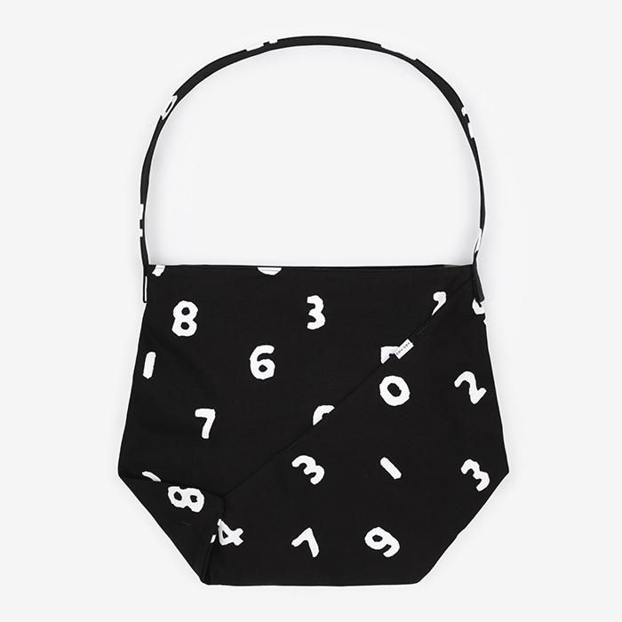 Canvas Shoulder Bag Odayaka(XL)/ SO-SU-U Large Black