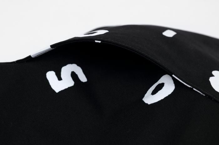 Canvas Shoulder Bag Odayaka(XL)/ SO-SU-U Large Black