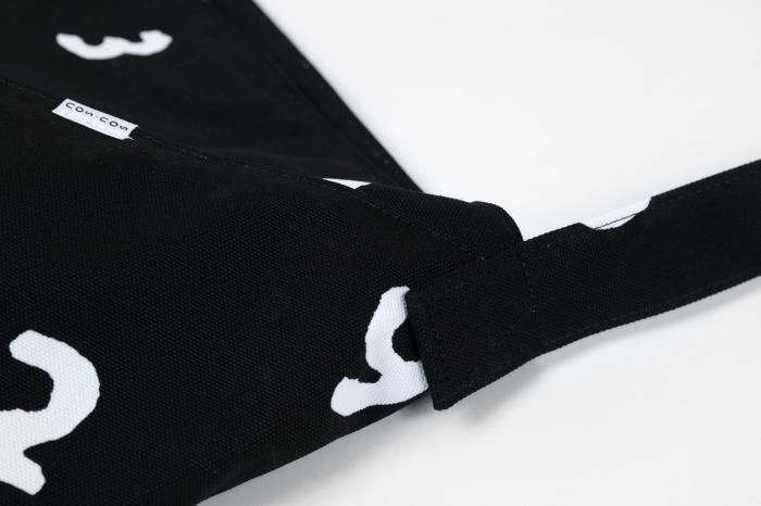 Canvas Shoulder Bag Odayaka(XL)/ SO-SU-U Large Black