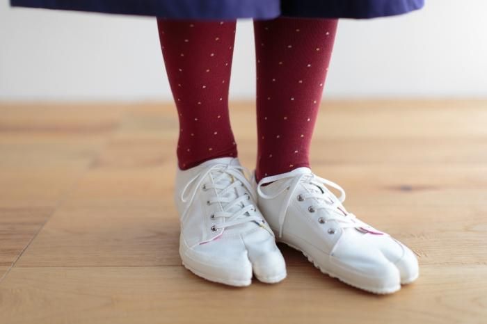 Tabi Socks(Under Knee)/Risshun Nandina【Women】