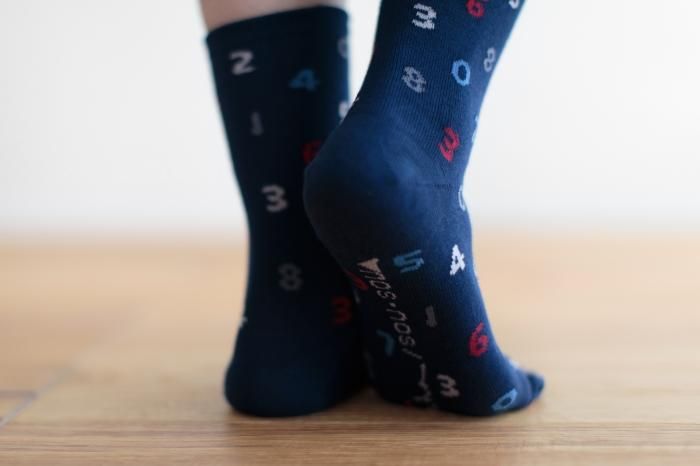 分趾襪(普通長度)/SO-SU-U十數 四味 藏藍色 【男・女性用】