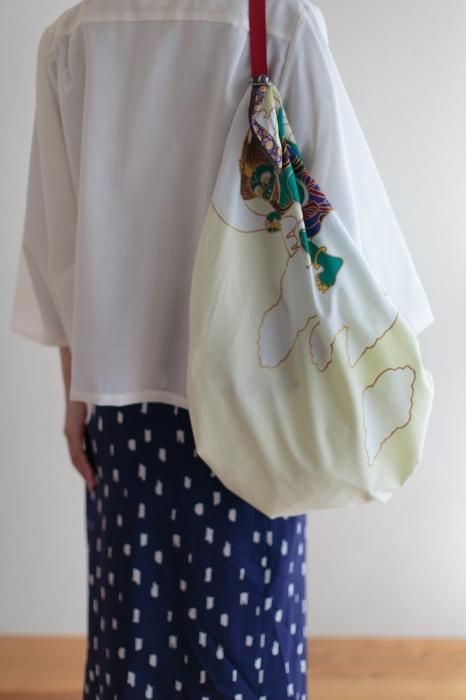 Hand-printed Furoshiki (Large) / Wind God and Thunder God