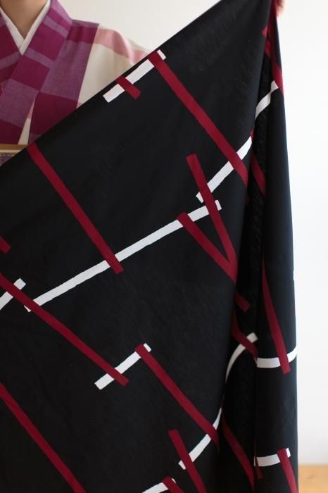 Hand-printed Furoshiki (Large) / Tobi