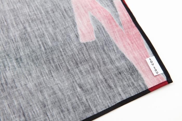 Hand-printed Furoshiki (Large) / Tobi