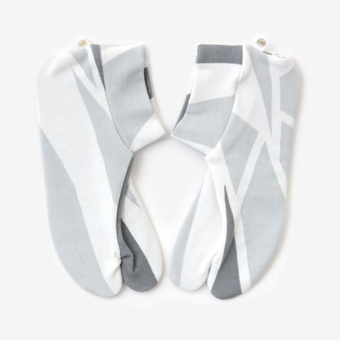 Stretchable Cotton Tabi Socks/Thin Ice ※Non-slip Sole