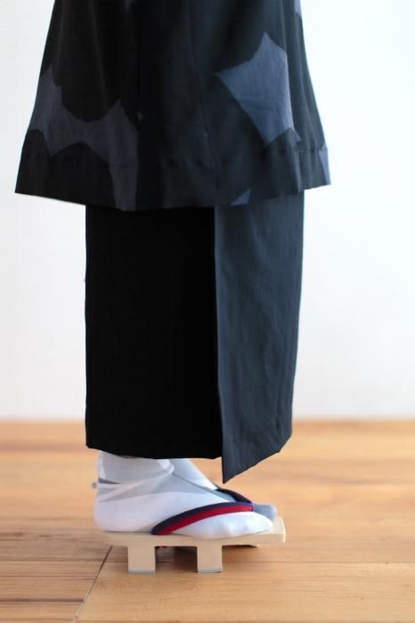 Stretchable Cotton Tabi Socks/Thin Ice ※Non-slip Sole