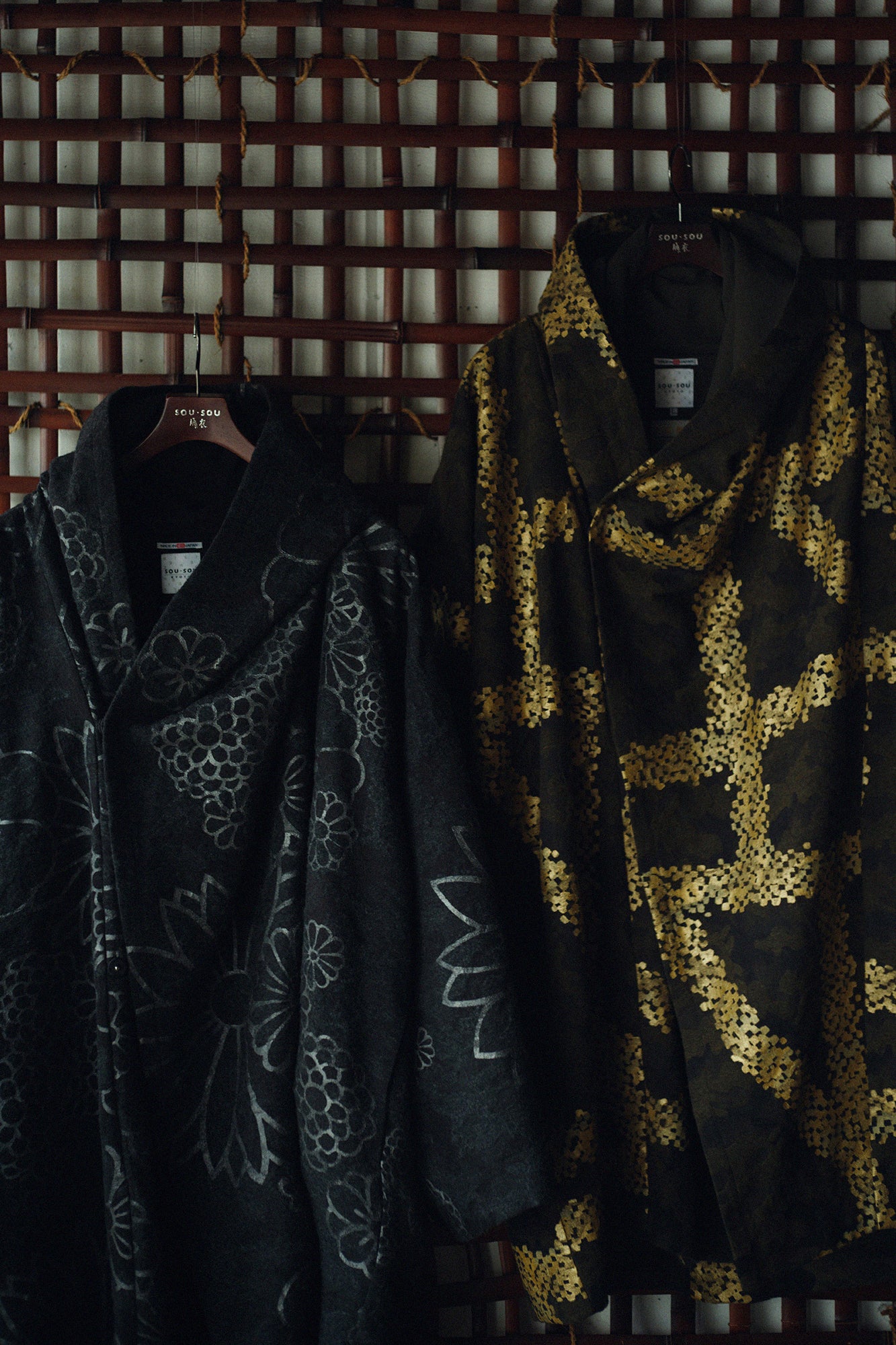 羊毛緹花 頭巾外套 附襯裡/五花大綁