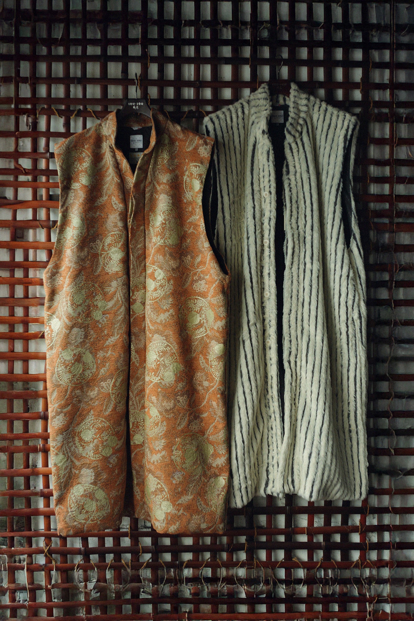 Gobelin Long Jinbaori with Lining / Somon