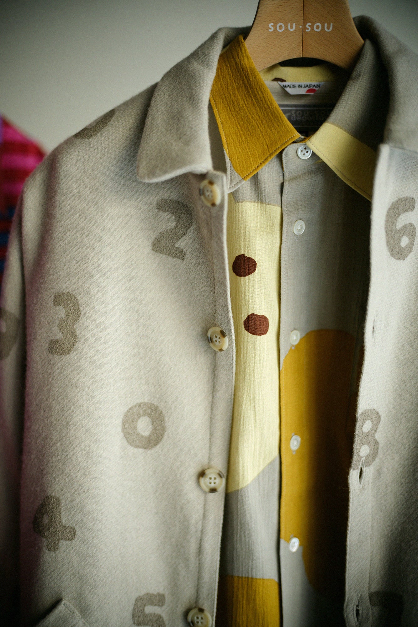 Chizimi Cotton 20/20 Shirt/Smile Beige