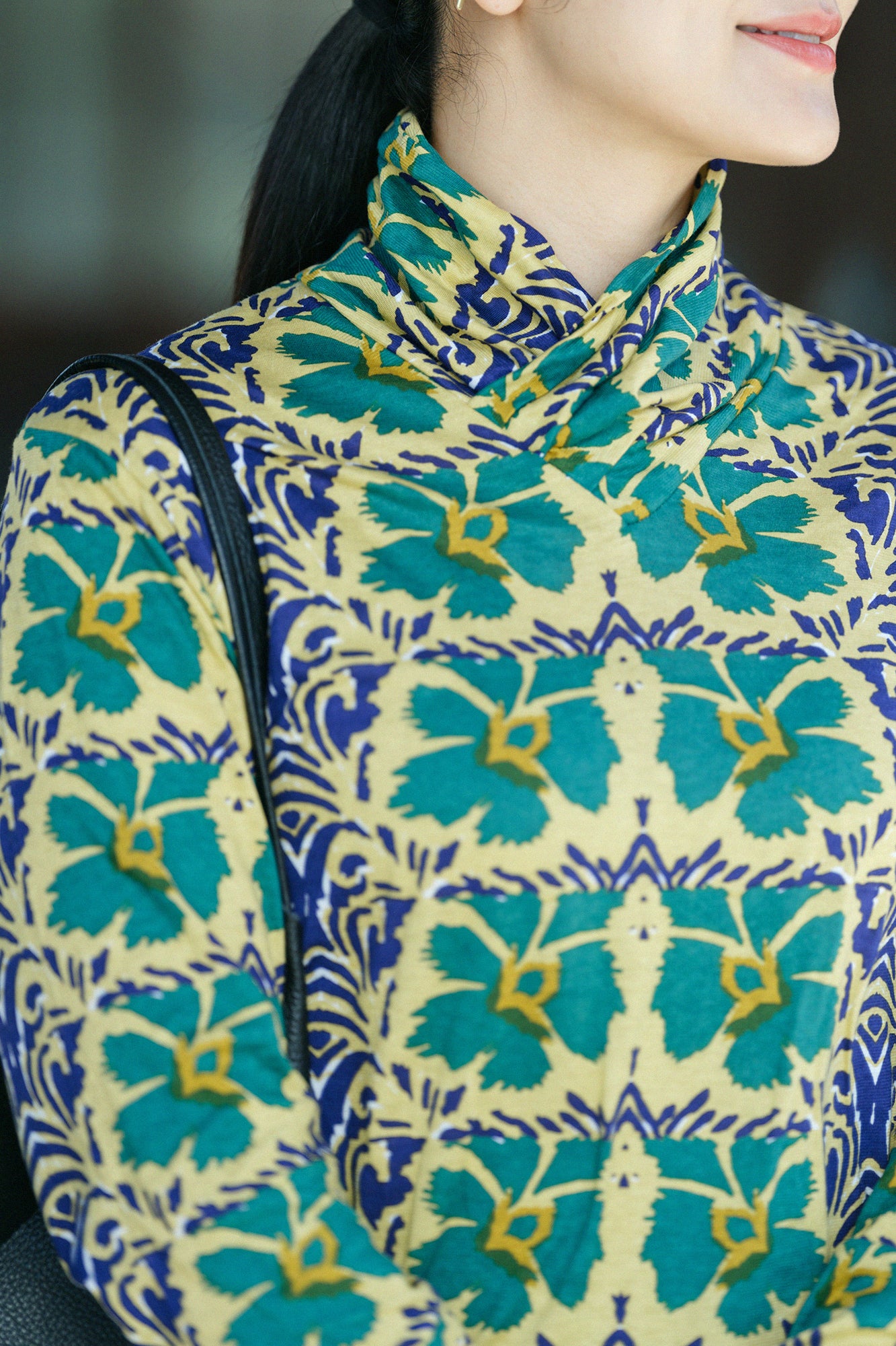 高領上衣/唐撫子