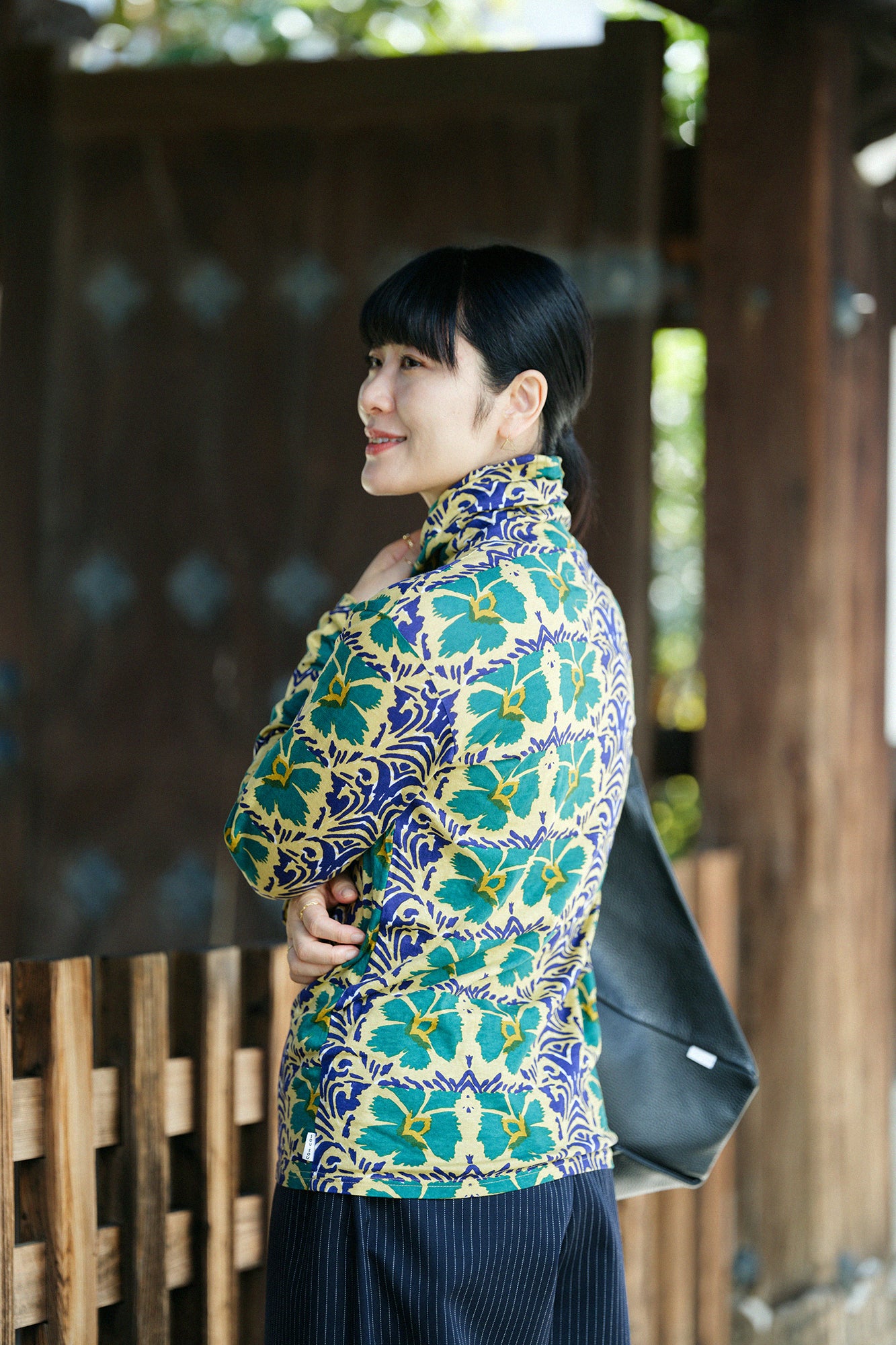 高領上衣/唐撫子