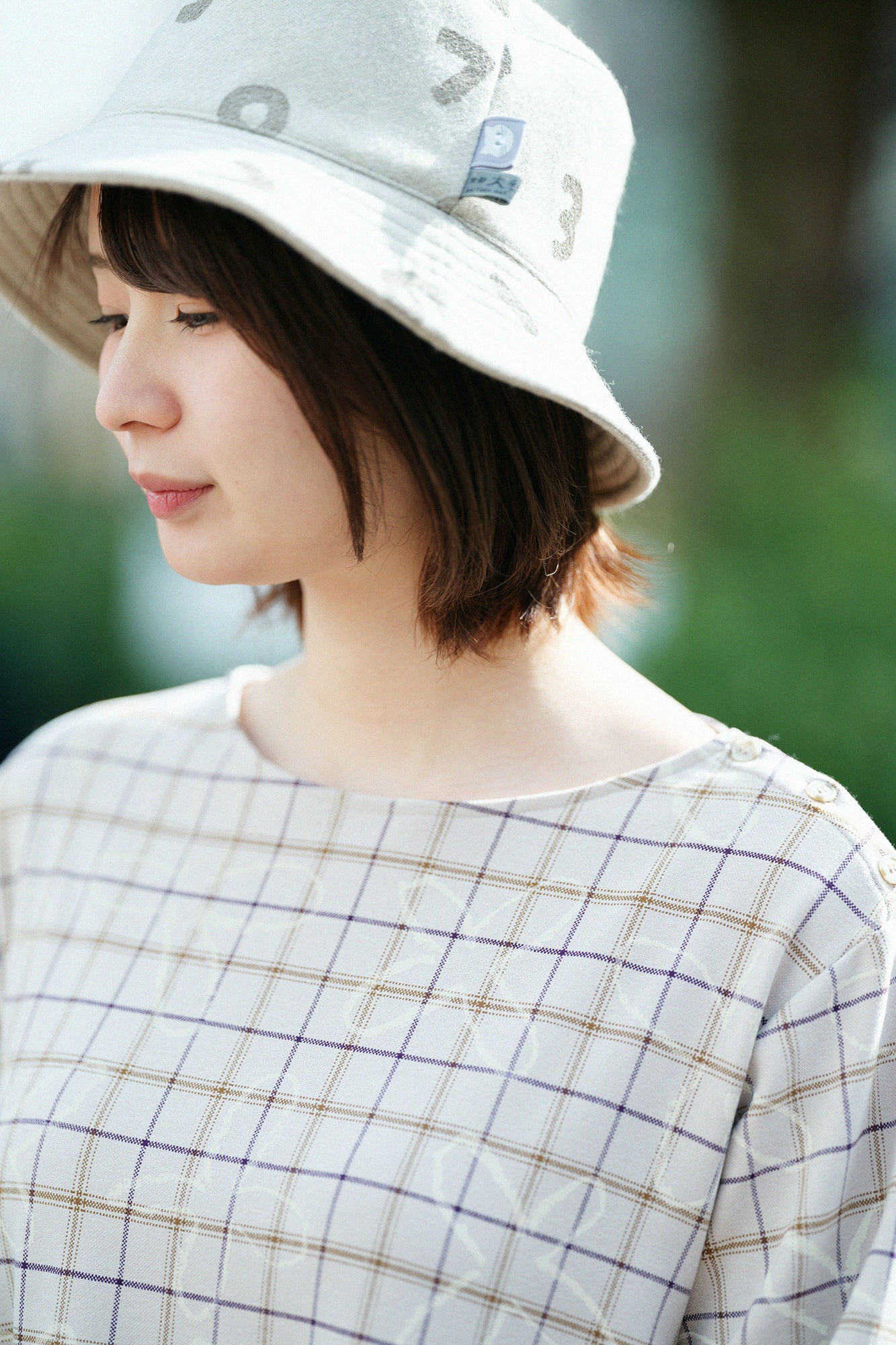 Soft Thermo(R) 內起絨 格紋 BIKE 連身裙 /蘿蔔草