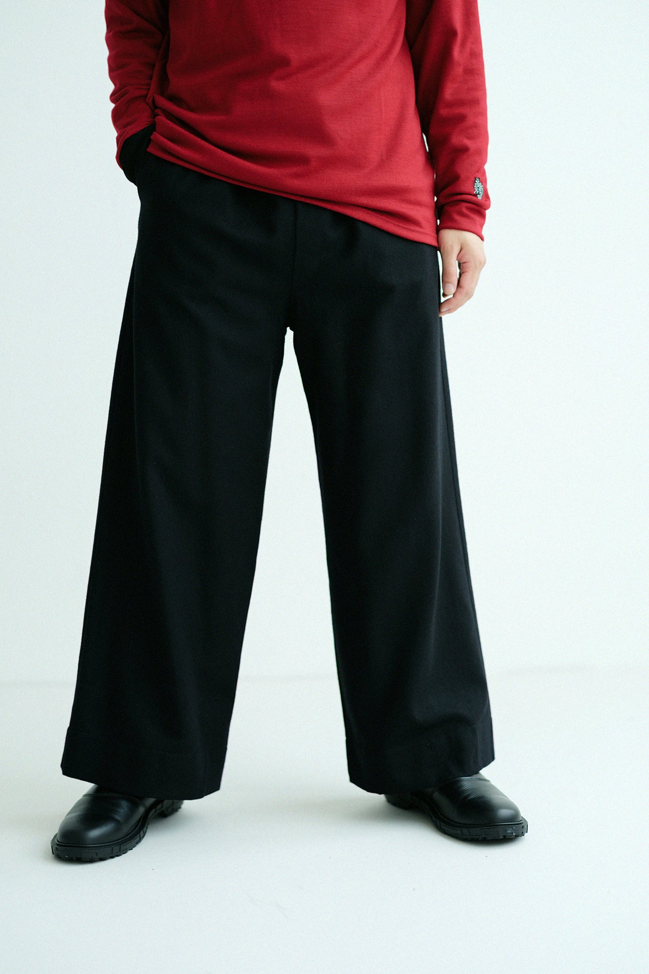 【Pre-order】CORDURA® Combat Wool Wide Pants/Black(※Scheduled to be shipped around Dec 9)