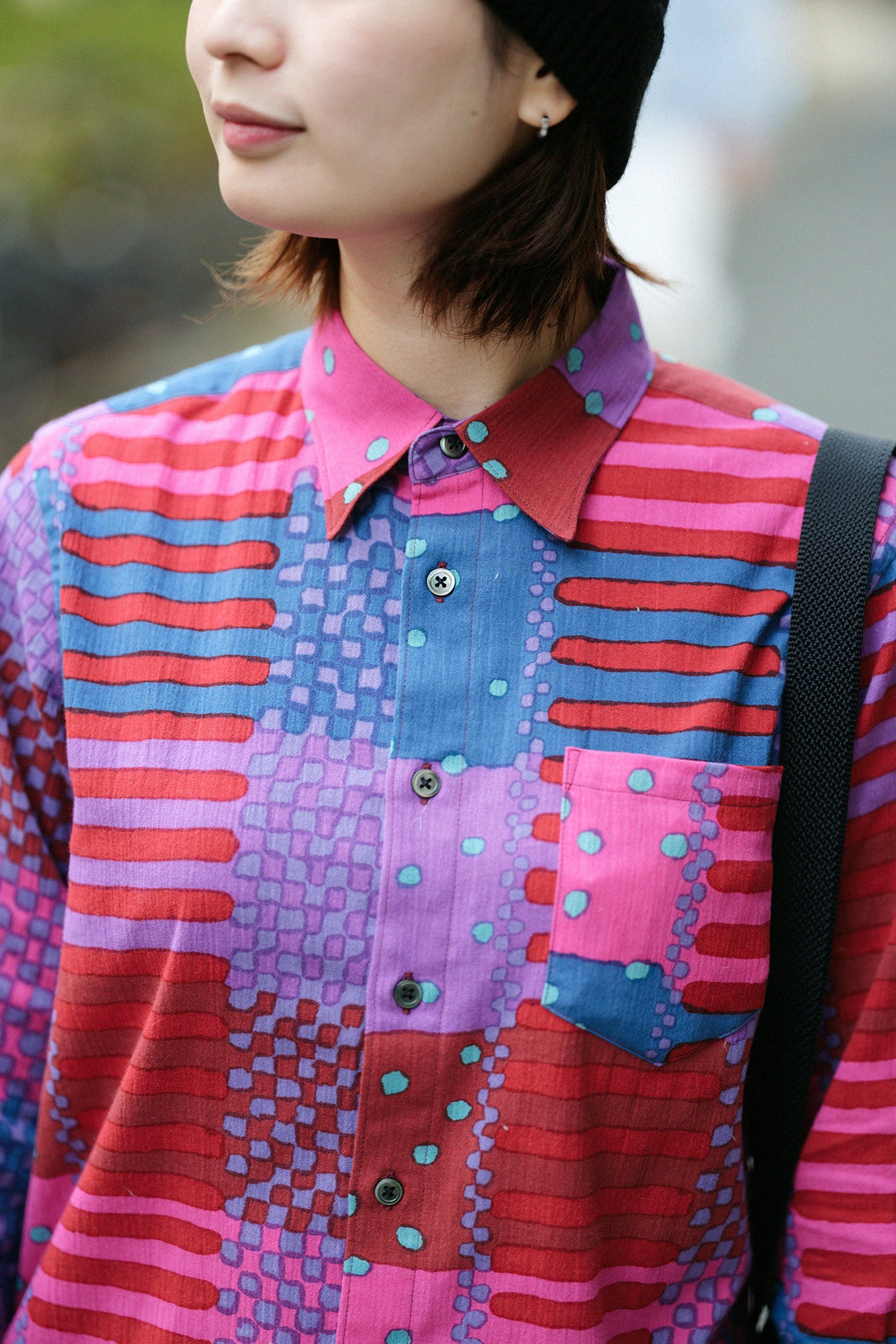 Chizimi Cotton 20/20 Shirt/Ayanasu